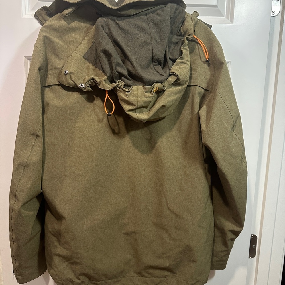 APRICOT Men's Khaki Performance Jacket - Picture 7 of 7